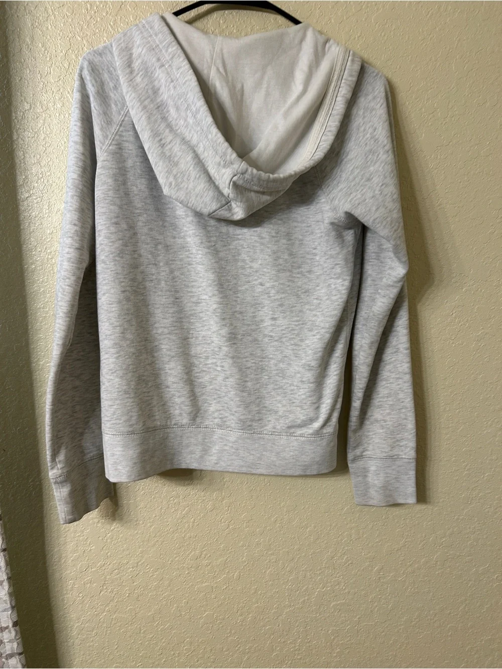 Y2K Aeropostale Gray Full Zip Graphic Hoodie East Coast 87 Size M- L112